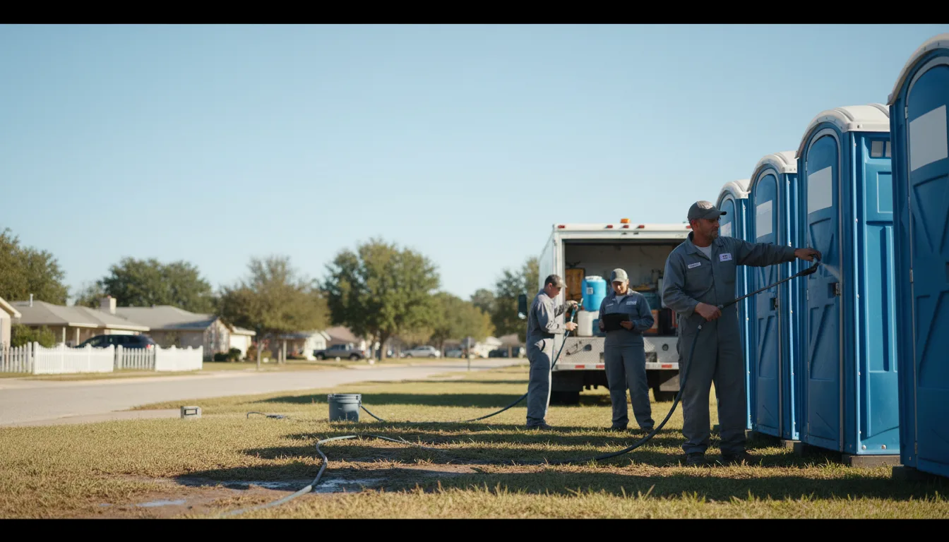 Long-Term Portable Toilet Rental in Arcadia, SC near me